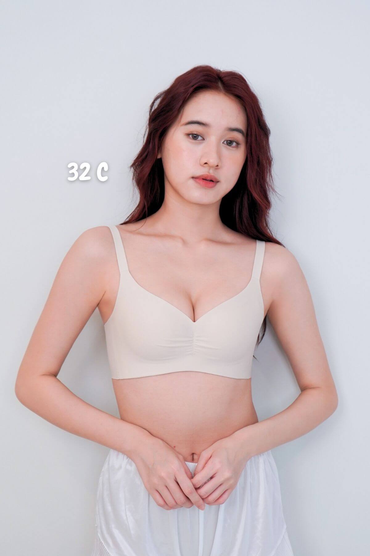 [New - In] Pure Comfort Seamless Push Up Bra In Linen - Bra - Push Up - Adelais Official