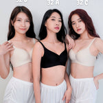 [New - In] Pure Comfort Seamless Push Up Bra In Linen - Bra - Push Up - Adelais Official