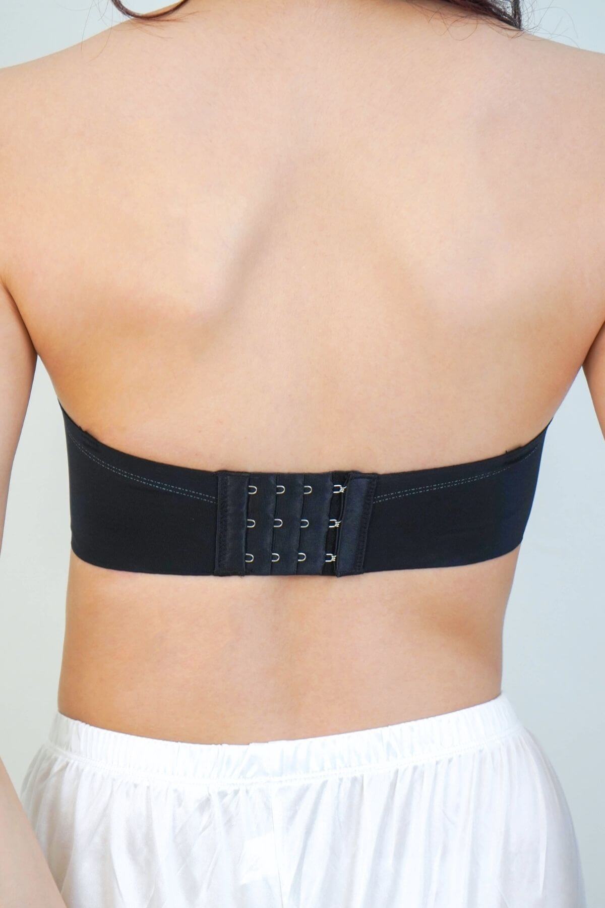[New-In] Pure Softie Multi-Way Seamless Bra In Black - Adelais Official - Bra - Strapless (Multi-Way) & Push Up