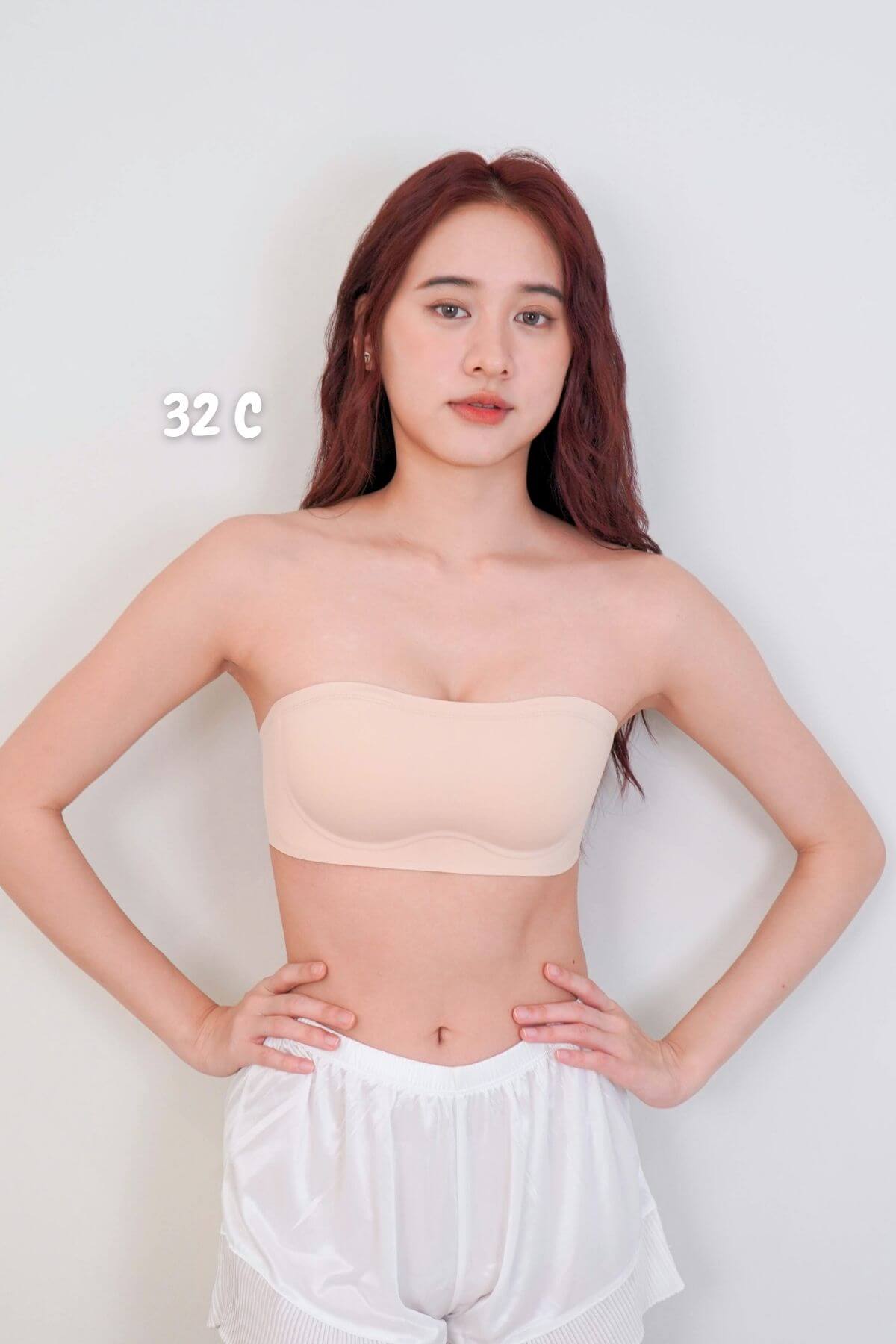 [New - In] Pure Softie Multi - Way Seamless Bra In Soft Skin - Bra - Strapless (Multi - Way) & Push Up - Adelais Official