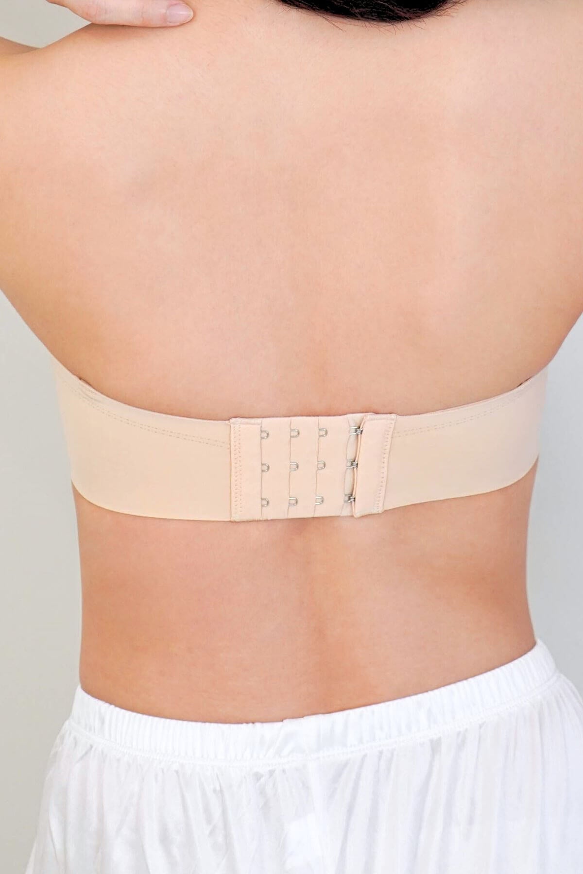 [New - In] Pure Softie Multi - Way Seamless Bra In Soft Skin - Bra - Strapless (Multi - Way) & Push Up - Adelais Official