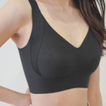 [New - In] Routine Plus Perfect Uplifting Seamless Bra (S - 3XL) In Black - Bra - Full Coverage & Natural Uplift & Seamless - Adelais Official