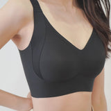 [New - In] Routine Plus Perfect Uplifting Seamless Bra (S - 3XL) In Black - Bra - Full Coverage & Natural Uplift & Seamless - Adelais Official