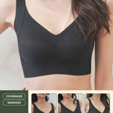 [New - In] Routine Plus Perfect Uplifting Seamless Bra (S - 3XL) In Black - Bra - Full Coverage & Natural Uplift & Seamless - Adelais Official