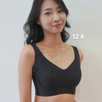 [New - In] Routine Plus Perfect Uplifting Seamless Bra (S - 3XL) In Black - Bra - Full Coverage & Natural Uplift & Seamless - Adelais Official