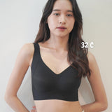 [New - In] Routine Plus Perfect Uplifting Seamless Bra (S - 3XL) In Black - Bra - Full Coverage & Natural Uplift & Seamless - Adelais Official