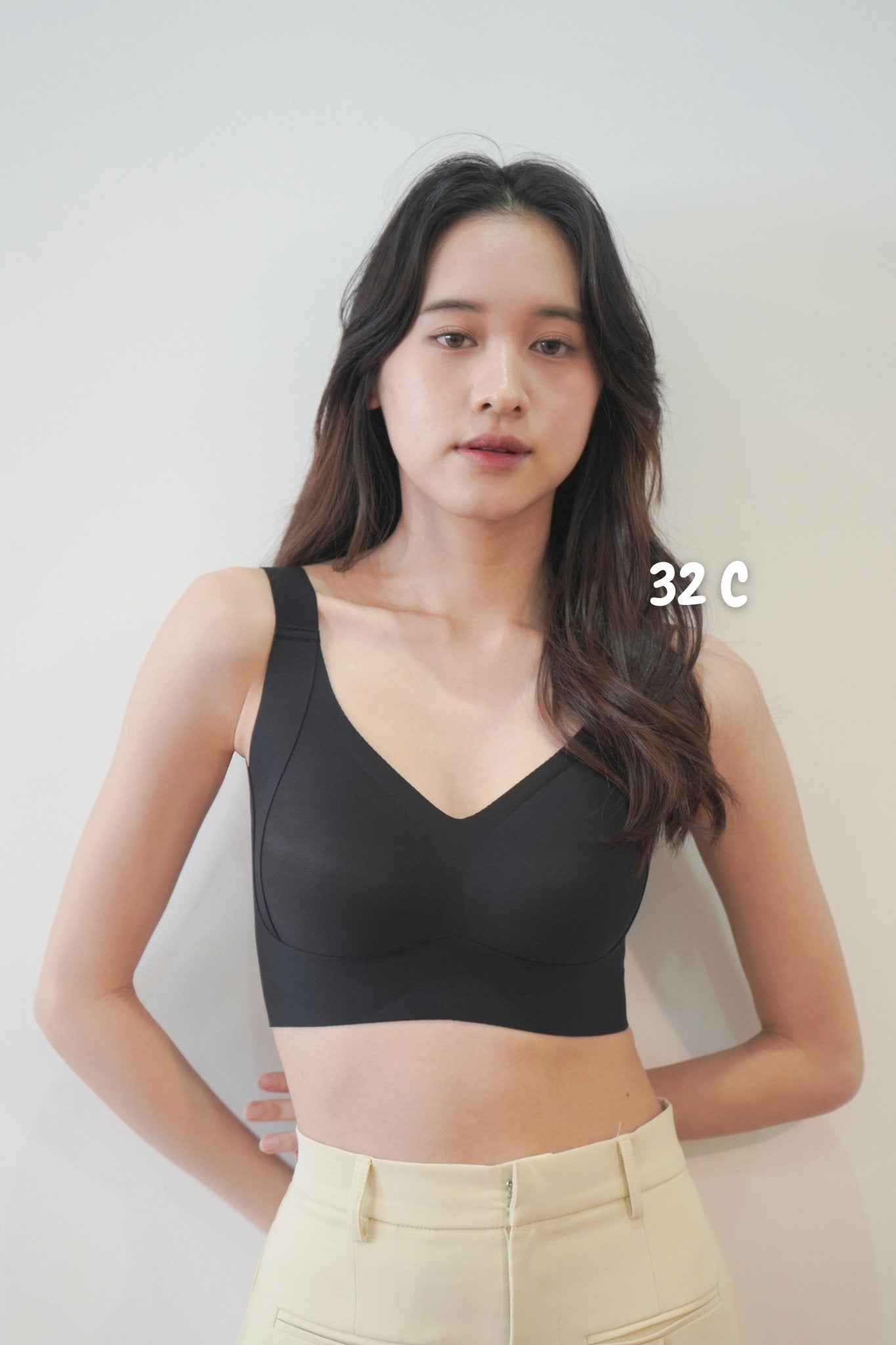[New - In] Routine Plus Perfect Uplifting Seamless Bra (S - 3XL) In Black - Bra - Full Coverage & Natural Uplift & Seamless - Adelais Official