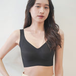 [New - In] Routine Plus Perfect Uplifting Seamless Bra (S - 3XL) In Black - Bra - Full Coverage & Natural Uplift & Seamless - Adelais Official