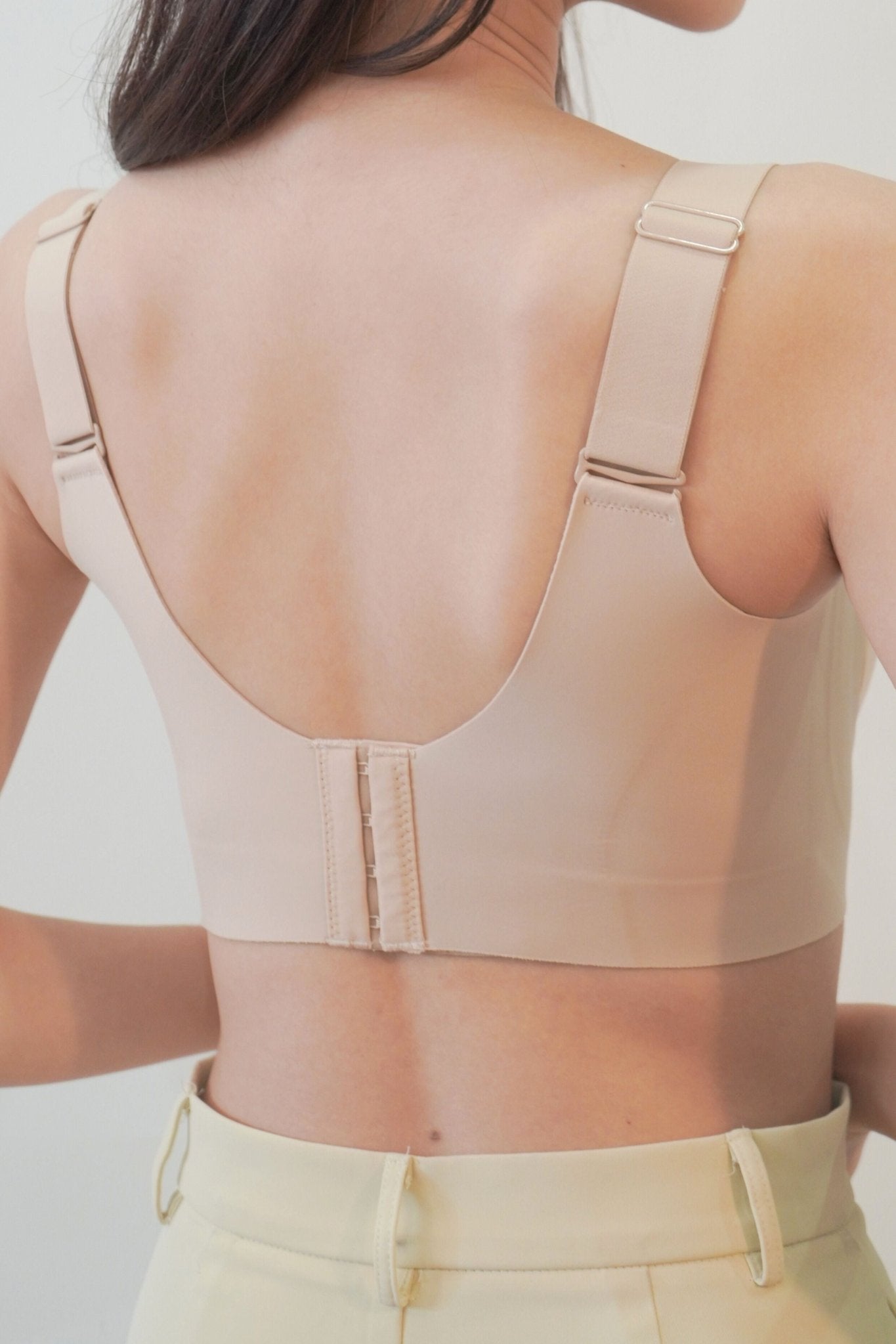 [New - In] Routine Plus Perfect Uplifting Seamless Bra (S - 3XL) In Warm Natural - Bra - Full Coverage & Natural Uplift & Seamless - Adelais Official