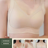 [New - In] Routine Plus Perfect Uplifting Seamless Bra (S - 3XL) In Warm Natural - Bra - Full Coverage & Natural Uplift & Seamless - Adelais Official
