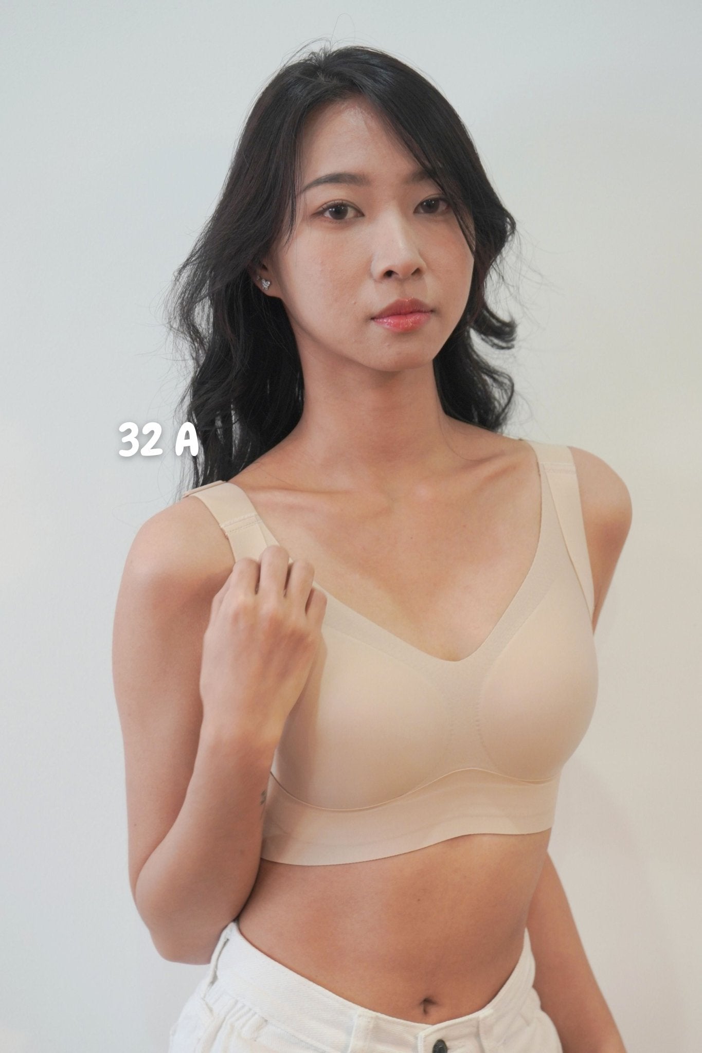 [New - In] Routine Plus Perfect Uplifting Seamless Bra (S - 3XL) In Warm Natural - Bra - Full Coverage & Natural Uplift & Seamless - Adelais Official