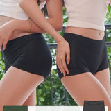 [NEW - IN] Soft Cotton 60S Modal Antibacterial Panty In Black - Panty - Seamless Brief - Adelais Official