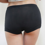 [NEW - IN] Soft Cotton 60S Modal Antibacterial Panty In Black - Panty - Seamless Brief - Adelais Official