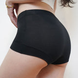 [NEW - IN] Soft Cotton 60S Modal Antibacterial Panty In Black - Panty - Seamless Brief - Adelais Official