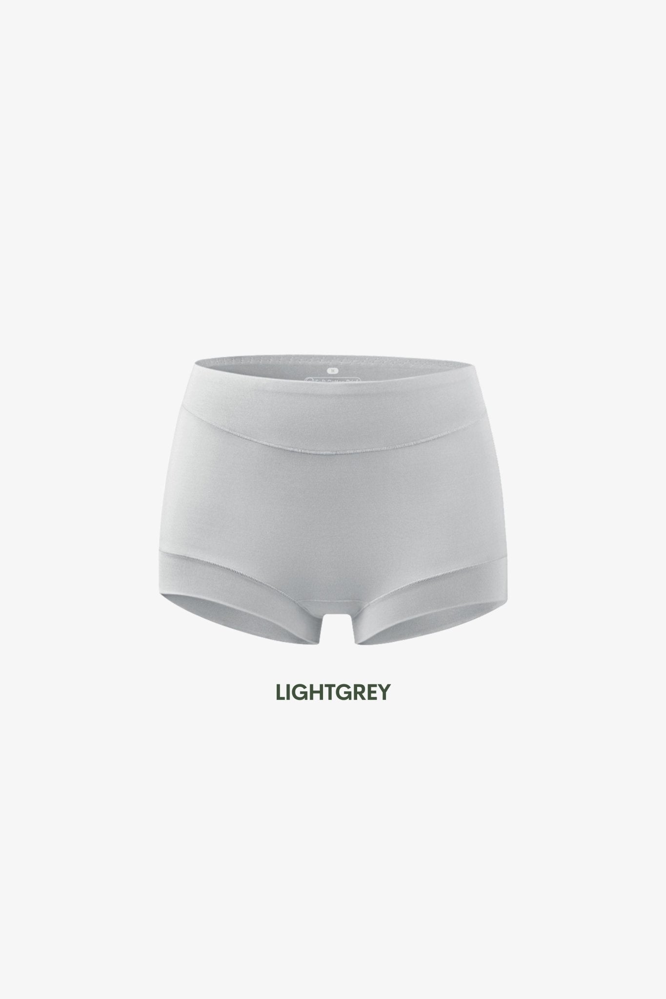 [NEW - IN] Soft Cotton 60S Modal Antibacterial Panty In Light Grey - Panty - Seamless Brief - Adelais Official
