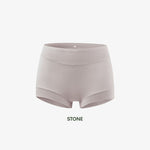 [NEW - IN] Soft Cotton 60S Modal Antibacterial Panty In Stone - Panty - Seamless Brief - Adelais Official