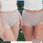 [NEW - IN] Soft Cotton 60S Modal Antibacterial Panty In Stone - Panty - Seamless Brief - Adelais Official
