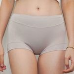 [NEW - IN] Soft Cotton 60S Modal Antibacterial Panty In Stone - Panty - Seamless Brief - Adelais Official