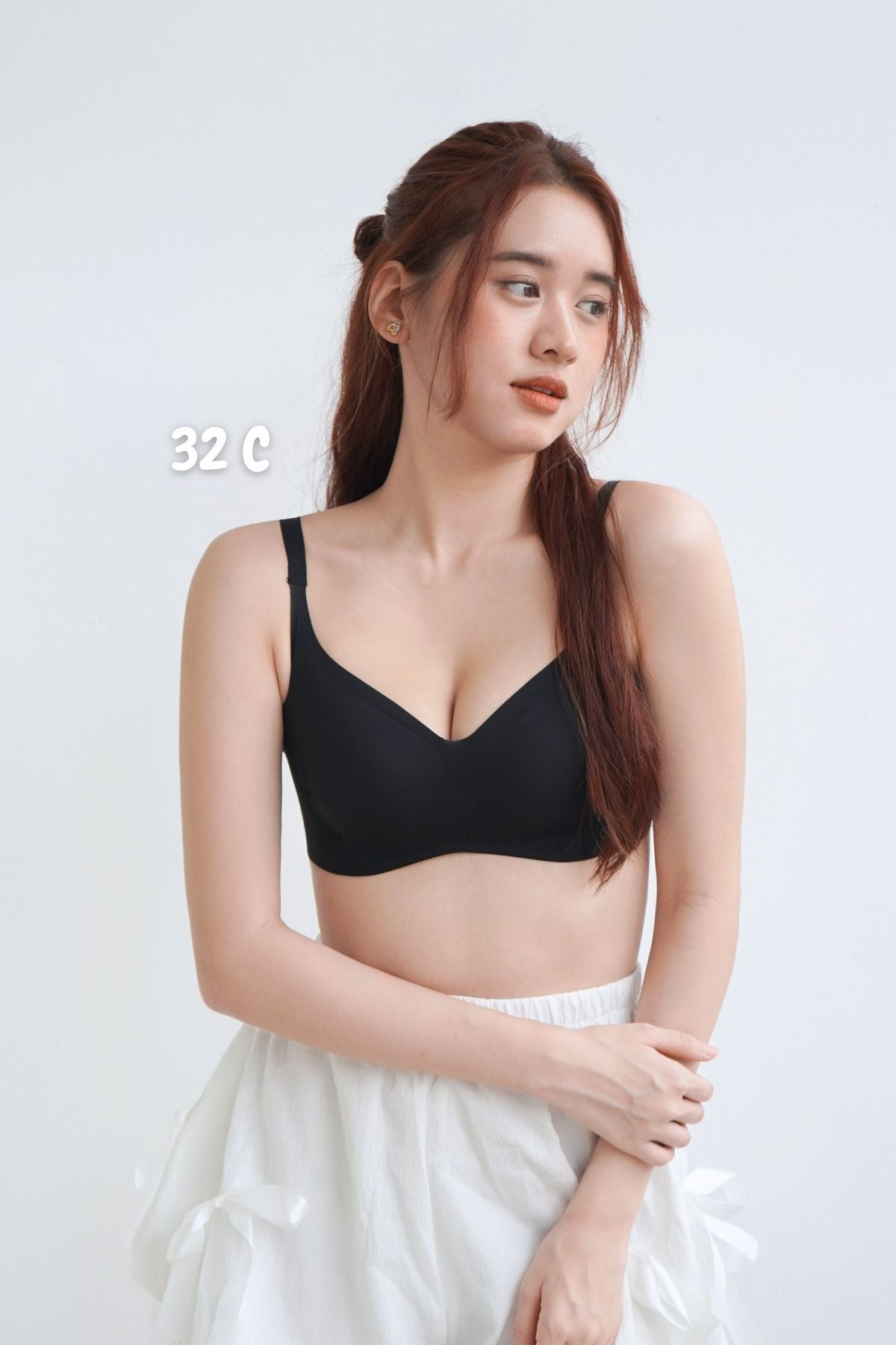 [New - In] Ultra Fit Seamless Push Up Bra In Black - Bra - Push Up & Seamless - Adelais Official