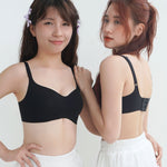 [New - In] Ultra Fit Seamless Push Up Bra In Black - Bra - Push Up & Seamless - Adelais Official