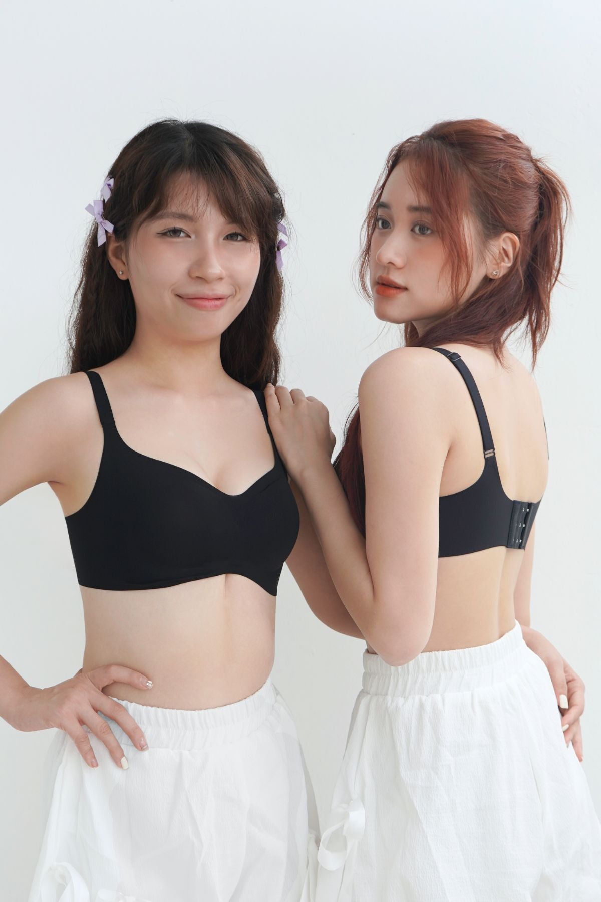 [New - In] Ultra Fit Seamless Push Up Bra In Black - Bra - Push Up & Seamless - Adelais Official