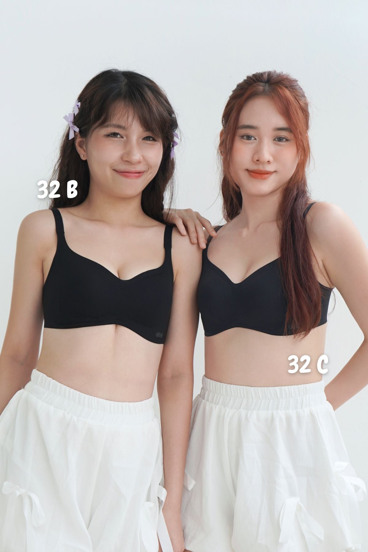 [New - In] Ultra Fit Seamless Push Up Bra In Black - Bra - Push Up & Seamless - Adelais Official