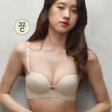 [New-In] Ultra Softie Push Up & Seamless Multi-Way Bra in Soft Skin - Adelais Official