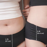 [New - In] Wear Nothing Seamless Antibacterial Panty In Black - Panty - Seamless Brief - Adelais Official