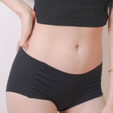 [New - In] Wear Nothing Seamless Antibacterial Panty In Black - Panty - Seamless Brief - Adelais Official
