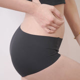 [New - In] Wear Nothing Seamless Antibacterial Panty In Black - Panty - Seamless Brief - Adelais Official