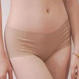 [New - In] Wear Nothing Seamless Antibacterial Panty In Sand - Panty - Seamless Brief - Adelais Official