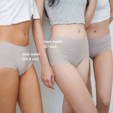 [New - In] Wear Nothing Seamless Antibacterial Panty In Smoke - Panty - Seamless Brief - Adelais Official