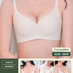 Pure Comfort Seamless Push Up Bra In Linen - Bra - Push Up & Seamless - Adelais Official