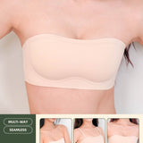 Pure Softie Multi - Way Seamless Bra In Soft Skin - Bra - Strapless (Multi - Way) & Push Up - Adelais Official