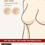 [PWP] Adhesive Nipple Cover with Ultra - Thin & Light Edge (8CM Diameter) - Adhesive Bras (Nubra & Nipple Cover) - Adelais Official