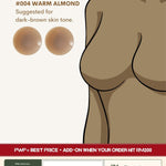 [PWP] Adhesive Nipple Cover with Ultra - Thin & Light Edge (8CM Diameter) - Adhesive Bras (Nubra & Nipple Cover) - Adelais Official