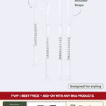 [PWP] Bling Bling Decorative Bra Straps - Bra - Strapless (Multi-Way) & Push Up - Adelais Official