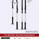 [PWP] Bling Bling Decorative Bra Straps - Bra - Strapless (Multi - Way) & Push Up - Adelais Official