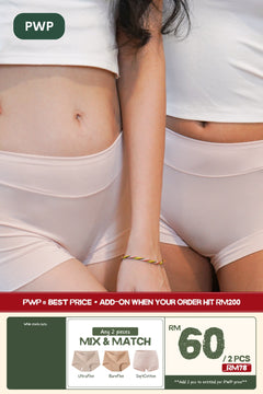 [PWP] Soft Cotton 60S Modal Antibacterial Panty - Panty - Seamless Brief - Adelais Official