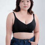 Refine AiryLite Shaping Push Up Bra in Black - Bra - Full Coverage & Natural Uplift & Seamless - Adelais Official