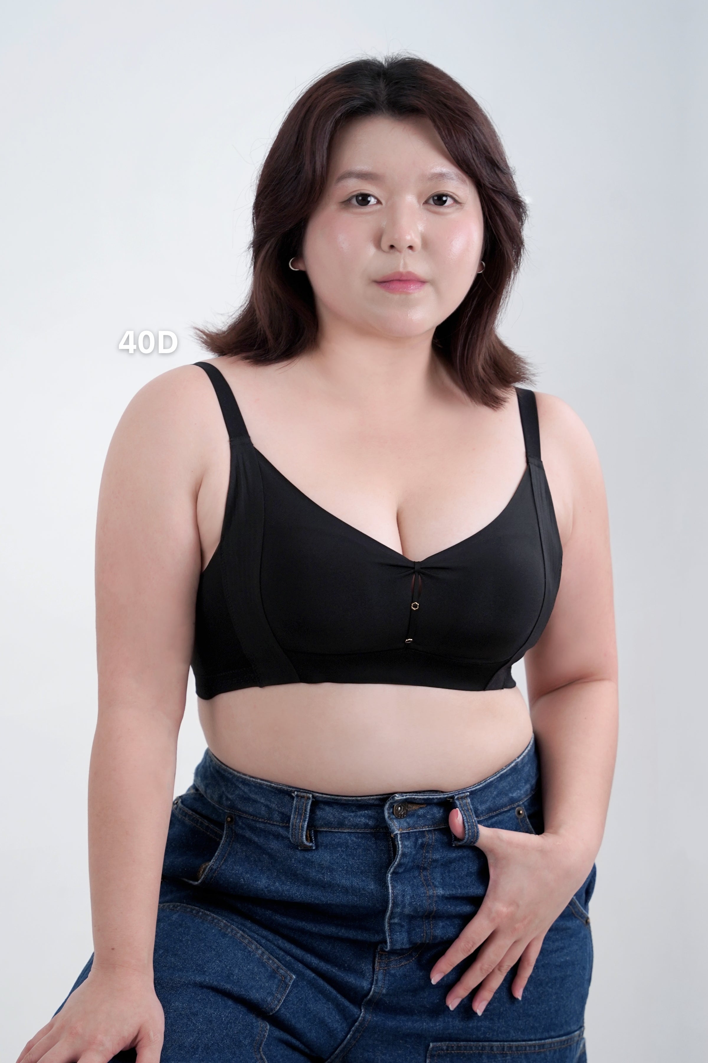 Refine AiryLite Shaping Push Up Bra in Black - Bra - Full Coverage & Natural Uplift & Seamless - Adelais Official