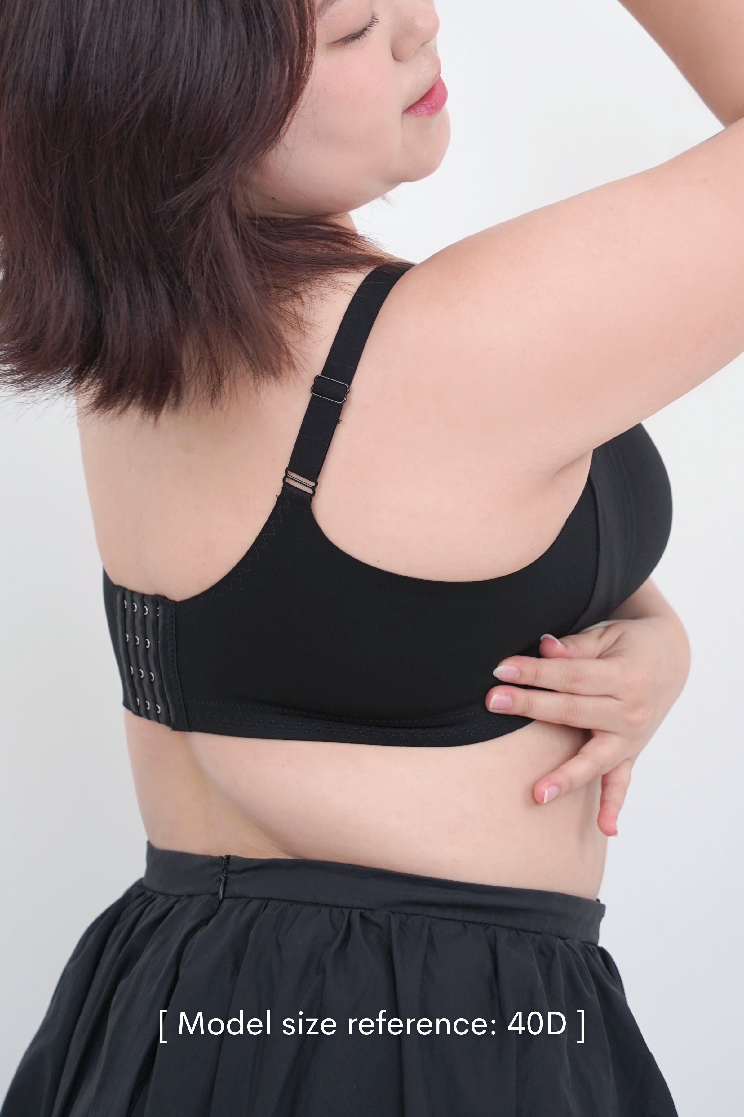 Refine AiryLite Shaping Push Up Bra in Black - Bra - Full Coverage & Natural Uplift & Seamless - Adelais Official
