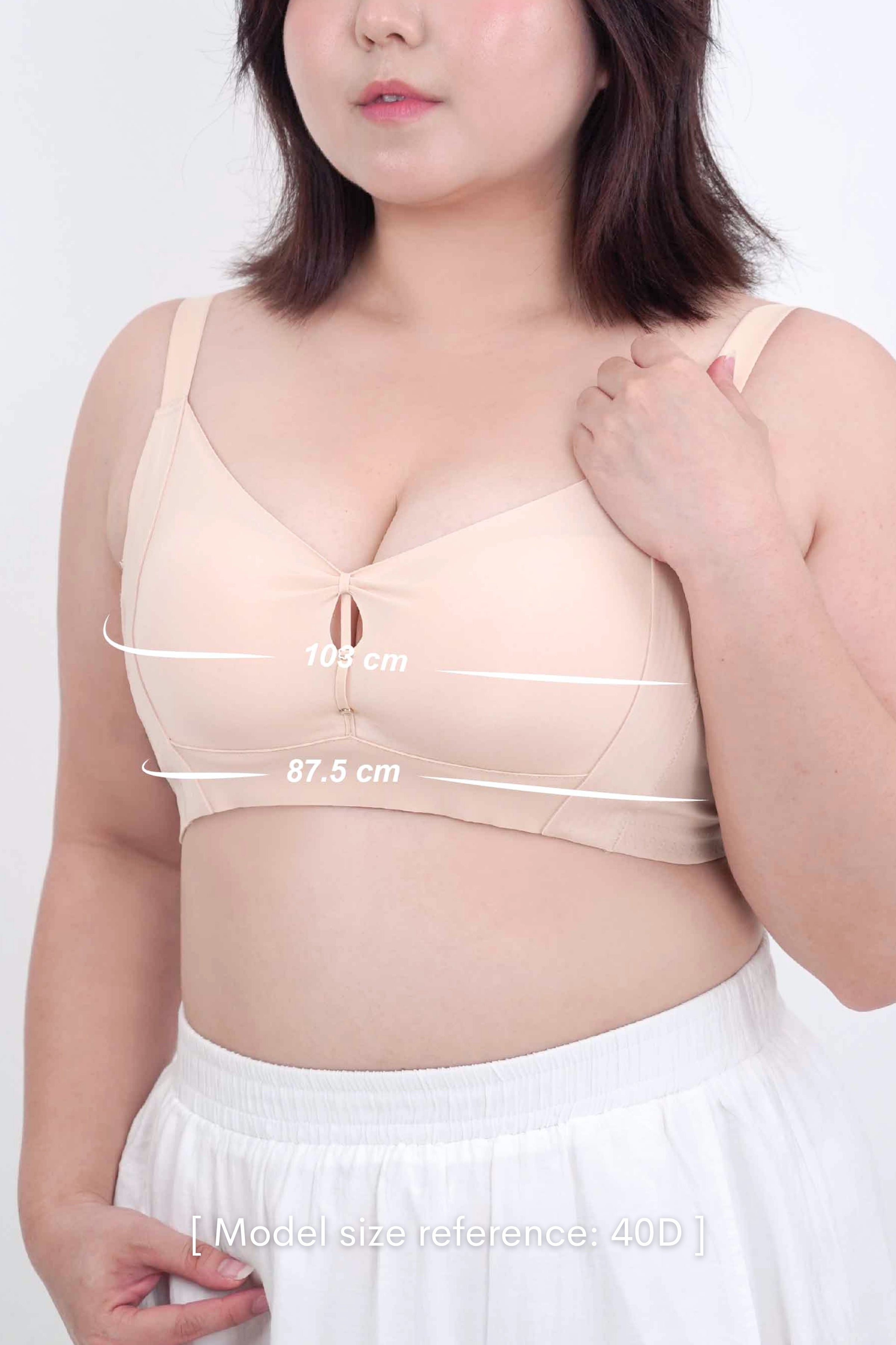 Refine AiryLite Shaping Push Up Bra in Soft Skin - Bra - Full Coverage & Natural Uplift & Seamless - Adelais Official