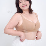 Refine AiryLite Shaping Push Up Bra in Warm Skin - Bra - Full Coverage & Natural Uplift & Seamless - Adelais Official
