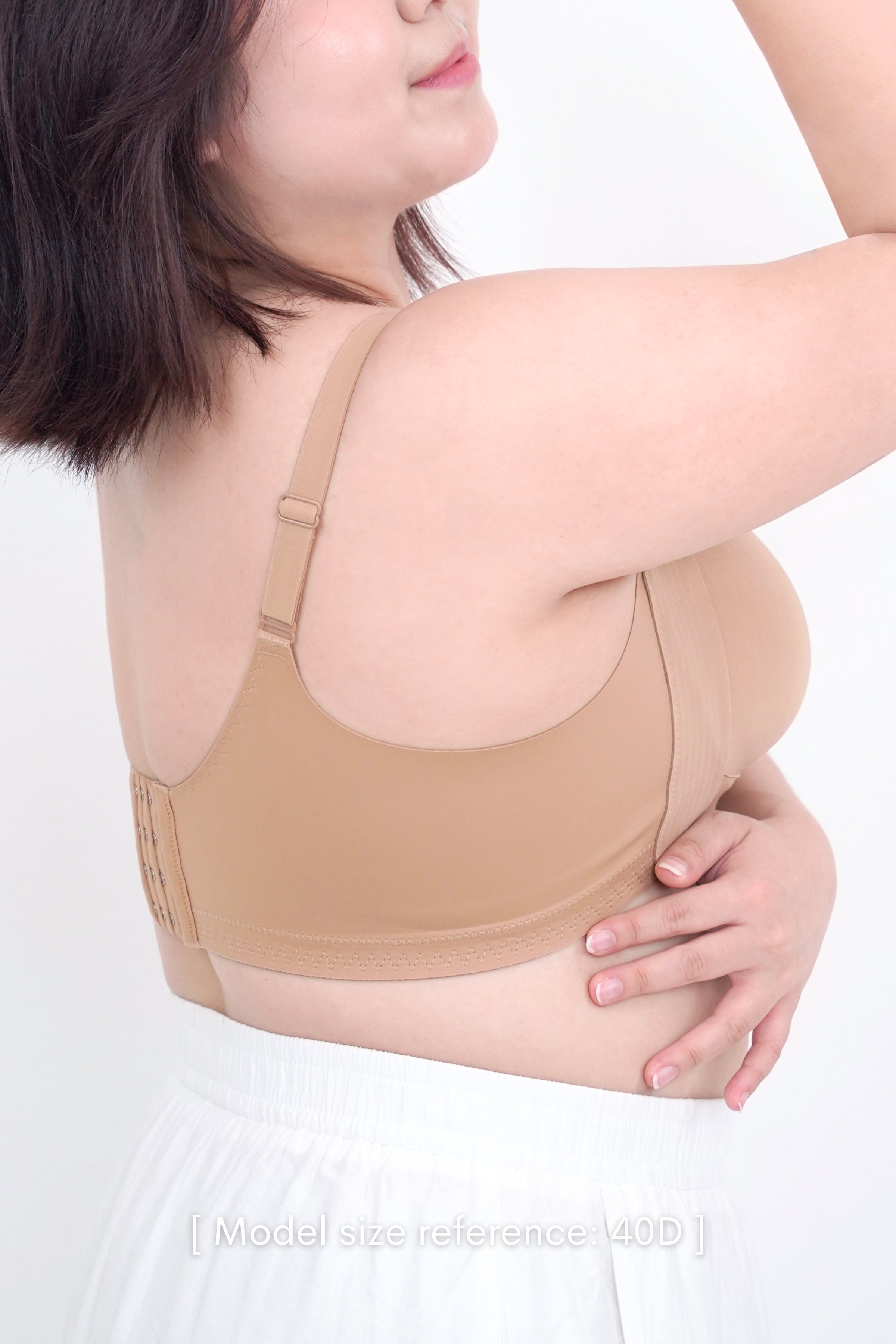 Refine AiryLite Shaping Push Up Bra in Warm Skin - Bra - Full Coverage & Natural Uplift & Seamless - Adelais Official