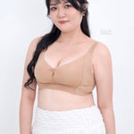 Refine AiryLite Shaping Push Up Bra in Warm Skin - Bra - Full Coverage & Natural Uplift & Seamless - Adelais Official