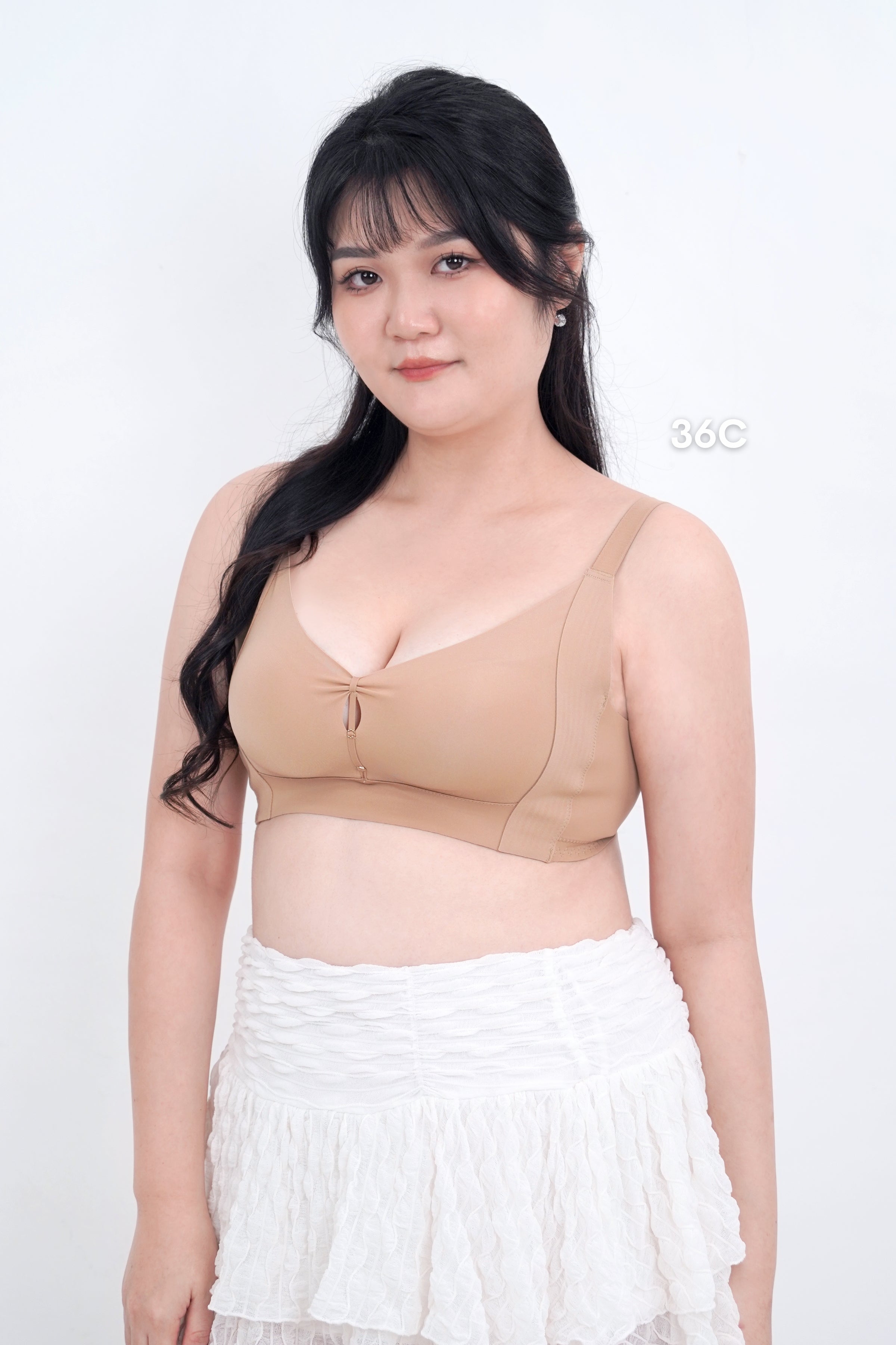 Refine AiryLite Shaping Push Up Bra in Warm Skin - Bra - Full Coverage & Natural Uplift & Seamless - Adelais Official