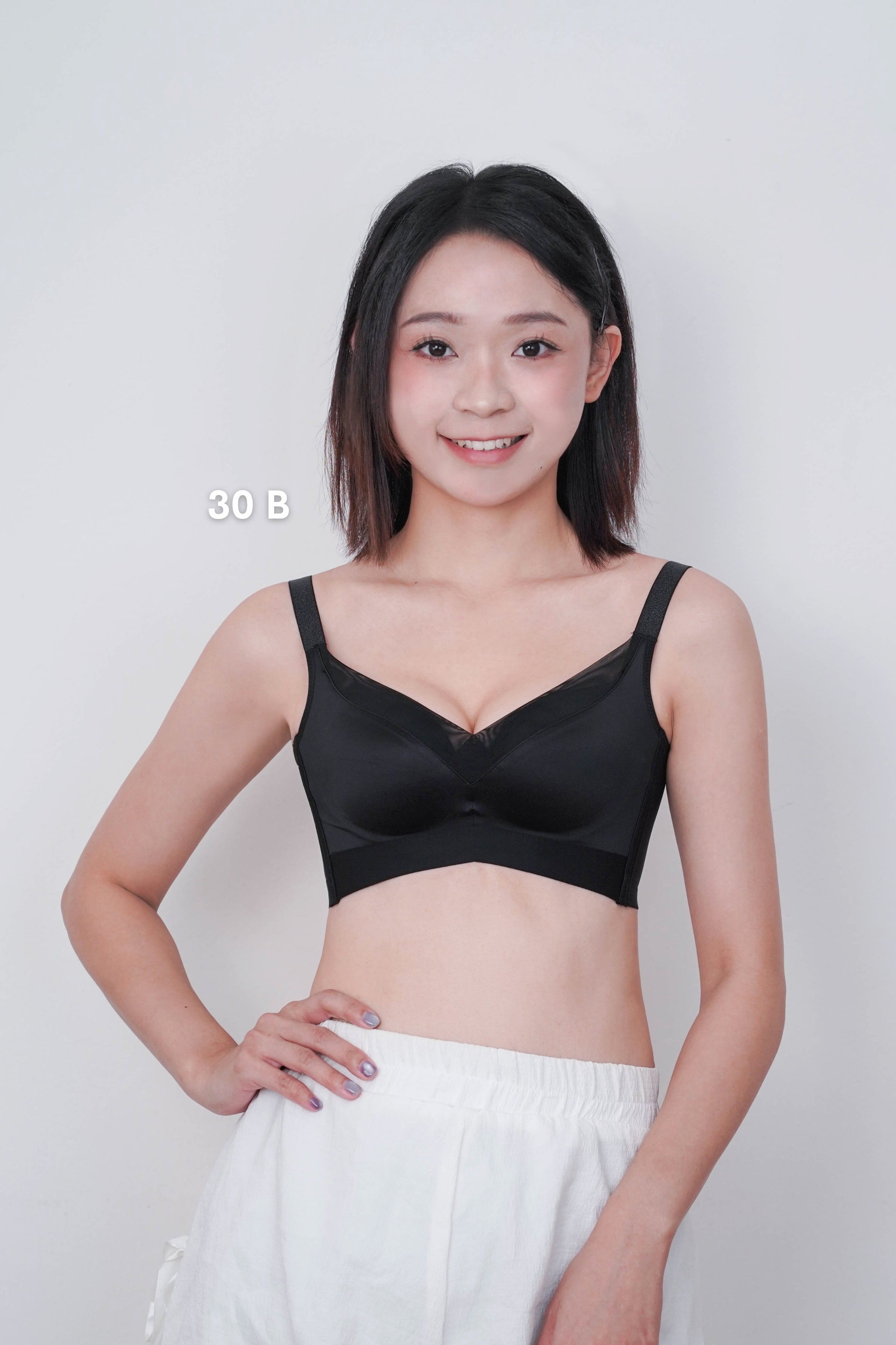 Refine Boost Shaping Push Up Bra in Black - Bra - Coverage & Push Up & Seamless - Adelais Official