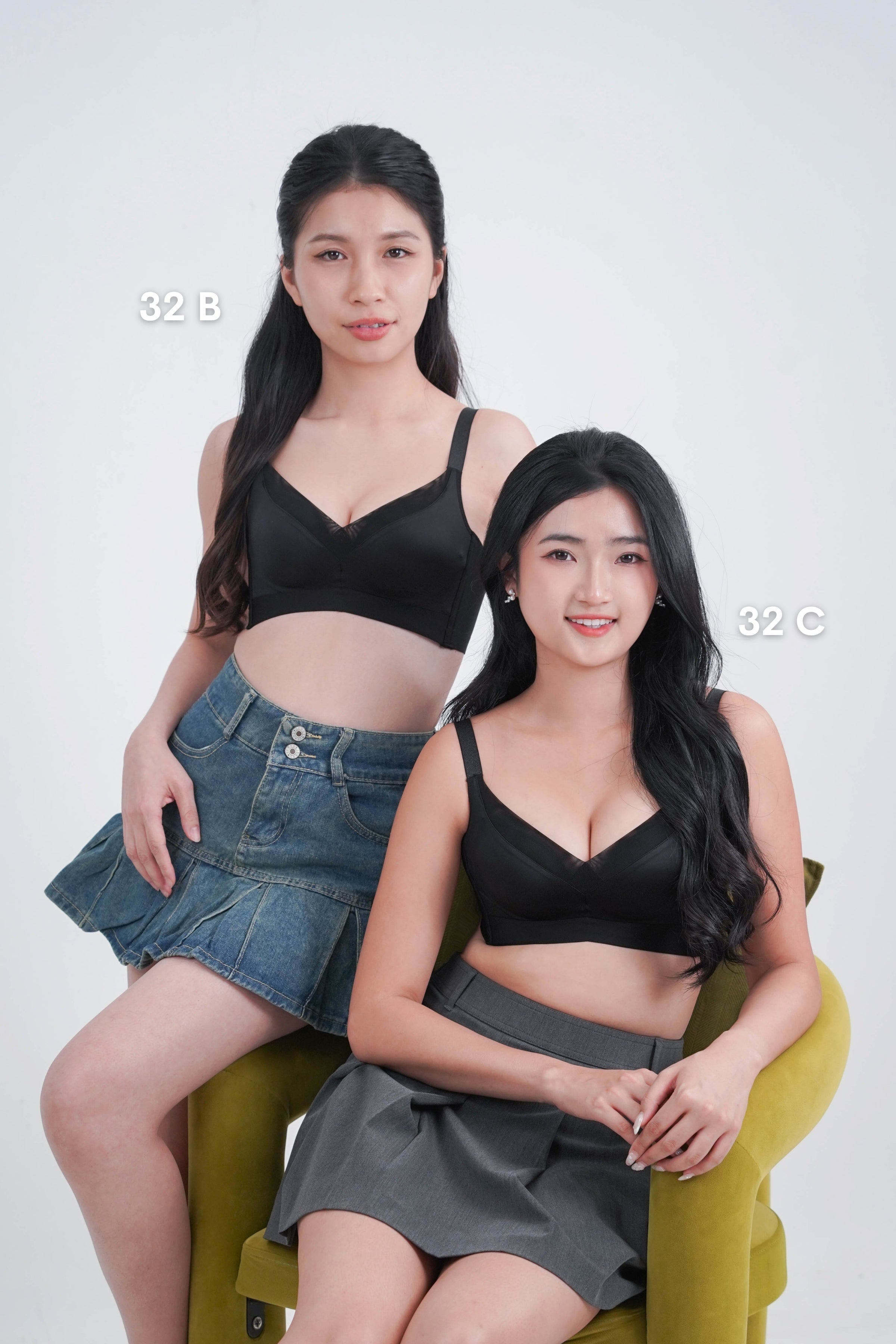 Refine Boost Shaping Push Up Bra in Black - Bra - Coverage & Push Up & Seamless - Adelais Official
