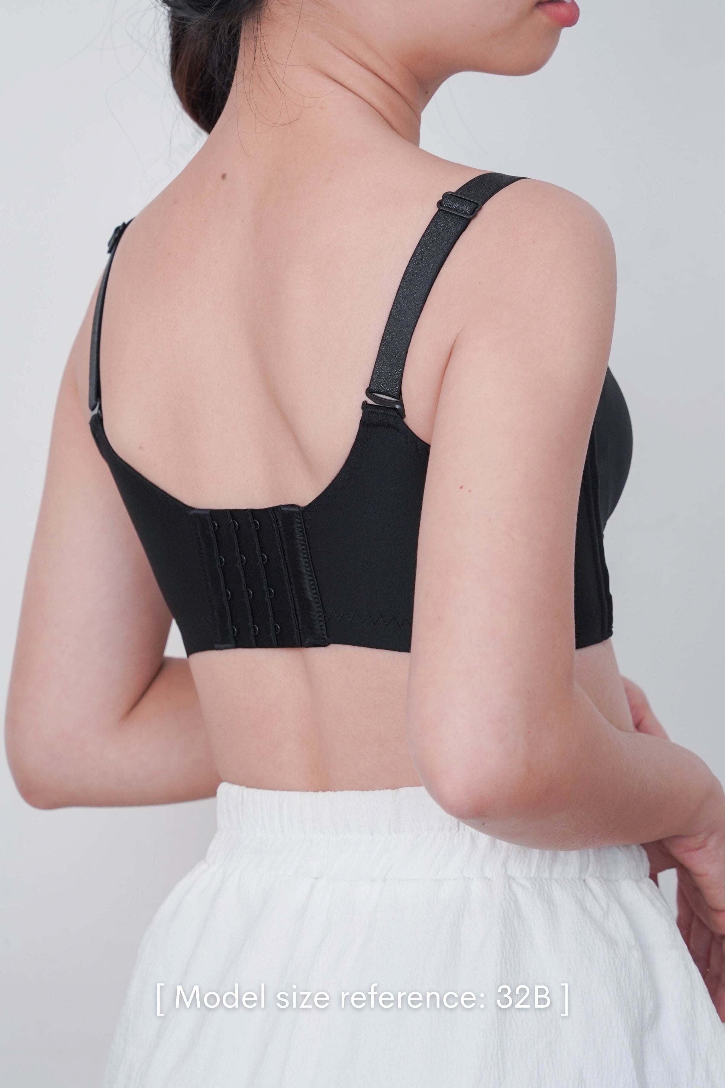 Refine Boost Shaping Push Up Bra in Black - Bra - Coverage & Push Up & Seamless - Adelais Official